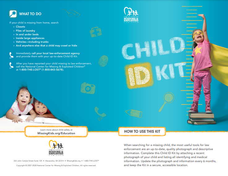 What Is A Child Id Kit At Carl Cohn Blog What Is A Child Id Kit At Carl Cohn Blog